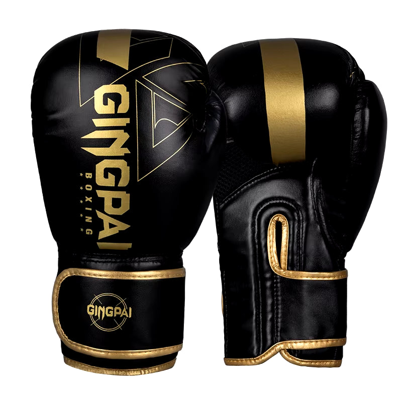 Professional 6/8/10/12/14Oz Boxing Gloves PU Muay Thai MMA Profession Kickboxing Adults Sandbag Training Gloves Equipment