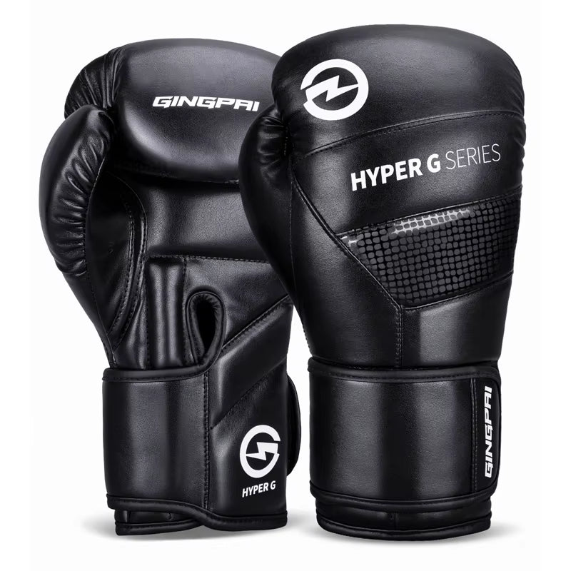 High Quality PU Leather Wear-Resistant and Breathable Boxing Gloves for Sanda Training, Thickened Protective Combat Gloves