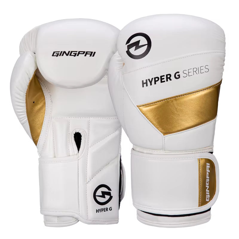 High Quality PU Leather Wear-Resistant and Breathable Boxing Gloves for Sanda Training, Thickened Protective Combat Gloves