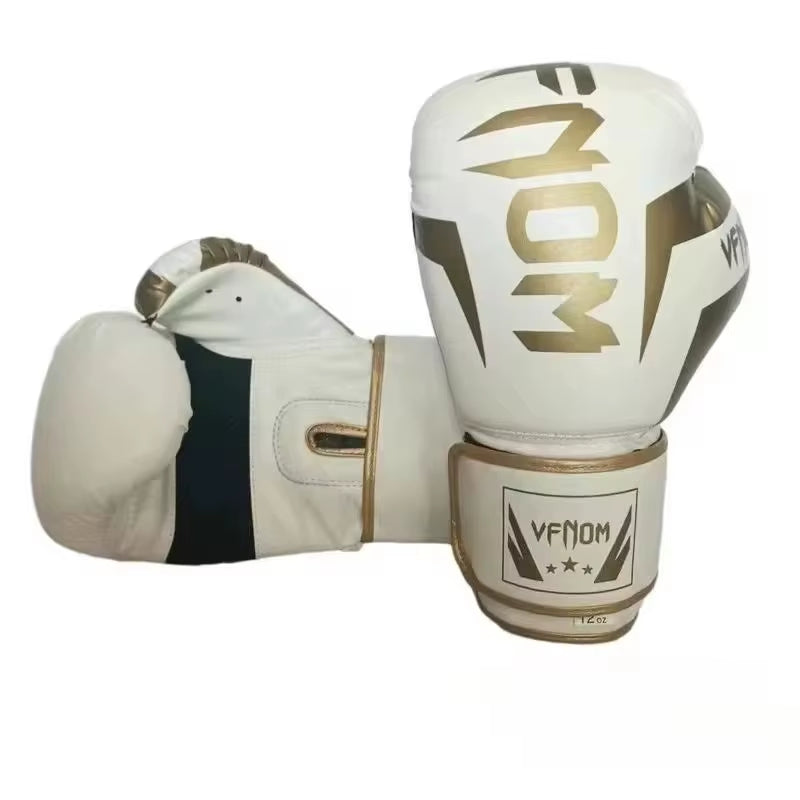 6/8/10/12/16Oz Boxing Gloves PU Breathable Kids Adult Professional Sanda Muay Thai Fighting Gloves Taekwondo Punching Gloves