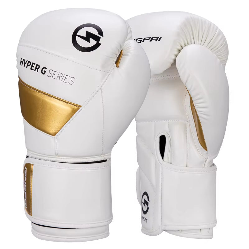 High Quality PU Leather Wear-Resistant and Breathable Boxing Gloves for Sanda Training, Thickened Protective Combat Gloves