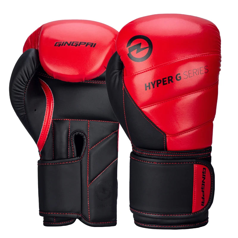 High Quality PU Leather Wear-Resistant and Breathable Boxing Gloves for Sanda Training, Thickened Protective Combat Gloves